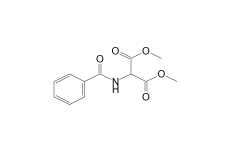 2-Benzoylaminomalonic acid, dimethyl ester