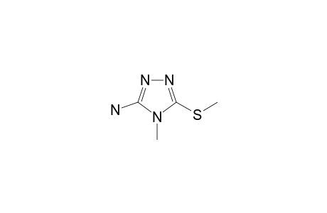 5-Amino-4-methyl-3-methylthio-1,2,4-triazole