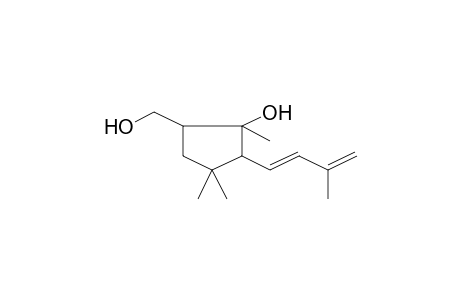 5-Hydroxymethyl-1,3,3-trimethyl-2-(3-methyl-buta-1,3-dienyl)-cyclopentanol