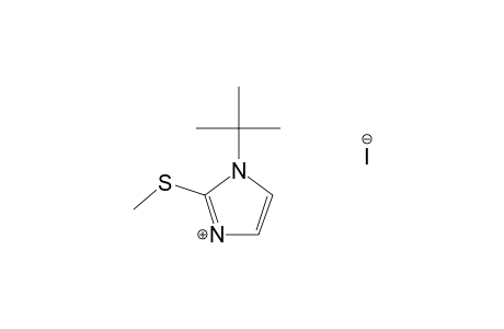 1-tert-butyl-2-(methylthio)imidazole, monohydroiodide