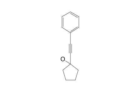 1-(Phenylethynyl)-1-cyclopentanol