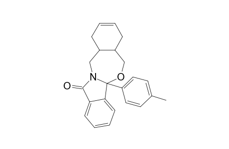 (2A-R*)-(6A-R*)-(13B_R*)-13B-(4-METHYL-PHENYL)-HEXAHYDRO-ISOINDOLO-[1,2-C]PERHYDRO-[2,4]-BENZ-OXAZEPIN-9-ONE