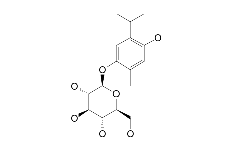 THYMOHYDROQUINONE-1-O-GLUCOPYRANOSIDE