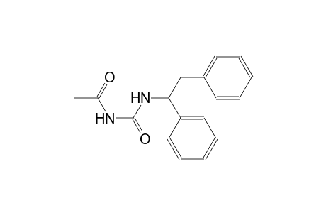 1-acetyl-3-(1,2-diphenylethyl)urea
