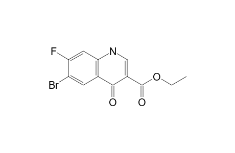 6-Bromo-7-fluoro-4-keto-1H-quinoline-3-carboxylic acid ethyl ester