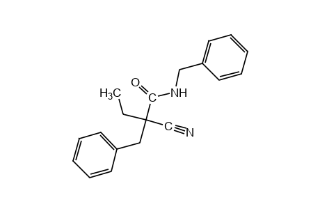 N-benzyl-alpha-cyano-alpha-ethylhydrocinnamamide