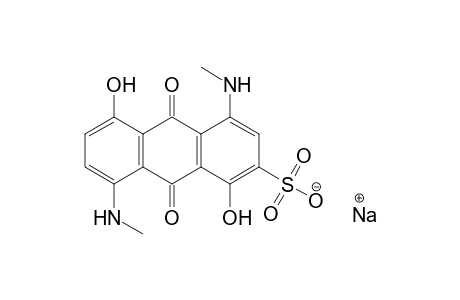 1,5-Bismethylamino-4,8-dihydroxyanthrachinon-3-sulfonic acid-Na salt