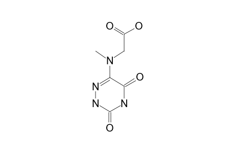 Acetic acid, 2-[methyl(2,3,4,5-tetrahydro-3,5-dioxo-1,2,4-triazin-6-yl)amino]-