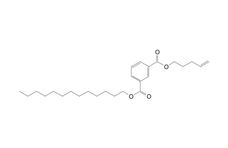 Isophthalic acid, pent-4-enyl tridecyl ester