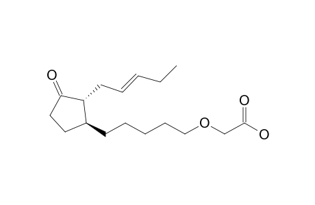 [5-(3-oxo-2-Pent-2-enylcyclopentyl)pentyloxy]acetic acid