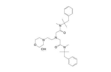 2,2'-[(2-morpholinoethyl)imino]bis[N-(alpha,alpha-dimethylphenethyl)-N-methylacetamide], monohydrochloride