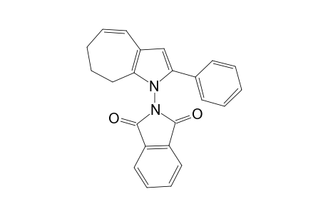 2-(2-phenyl-7,8-dihydrocyclohepta[b]pyrrol-1(6H)-yl)isoindoline-1,3-dione