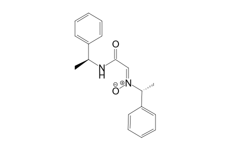 2-keto-N-[(1R)-1-phenylethyl]-2-[[(1S)-1-phenylethyl]amino]ethanimine oxide