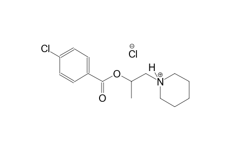 1-{2-[(4-chlorobenzoyl)oxy]propyl}piperidinium chloride