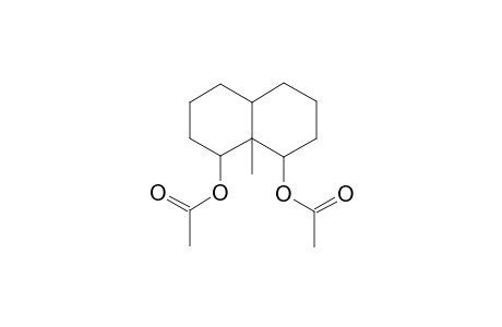 8a-Methyldecalin-1,8-diol, diacetate