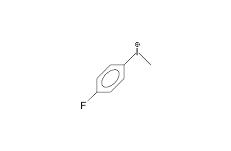 Methyl-P-fluoro-phenyl-iodonium cation