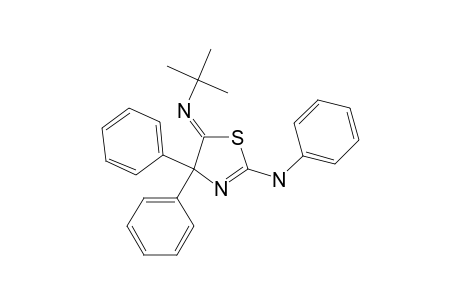 5-(Tert-butylimino)-4,5-dihydro-4,4-diphenyl-2-(phenylamino)thiazole