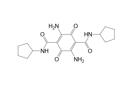 2,5-diamino-N,N'-dicyclopentyl-3,6-diketo-cyclohexa-1,4-diene-1,4-dicarboxamide