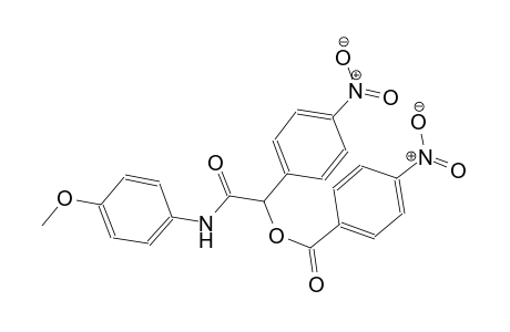 benzeneacetamide, N-(4-methoxyphenyl)-4-nitro-alpha-[(4-nitrobenzoyl)oxy]-