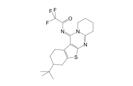 N-(2-tert-butyl-1,2,3,4,6,7,8,9-octahydro-11-thia-5a,10-diaza-benzo[b]fluoren-5-ylidene)-2,2,2-trifluoro-acetamide