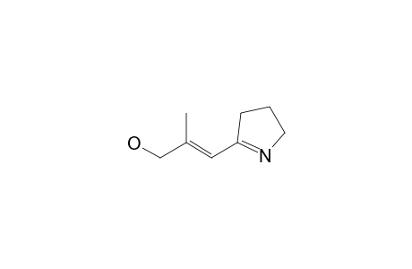 E-2-(3-Hydroxy-2-methyl-1-propenyl)-1-pyrroline