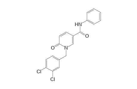 1-(3,4-DICHLOROBENZYL)-1,6-DIHYDRO-6-OXONICOTINANILIDE