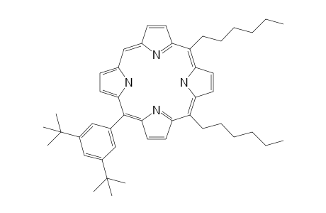 5-(3,5-Di-tert-butylphenyl)-10,15-dihexylporphyrin