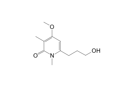 3,N-Dimethyl-6-[1-(3-hydroxypropyl)]-4-methoxy-2-pyridone