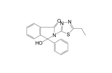 2-(5-Ethyl-1,3,4-thiadiazol-2-yl)-3-hydroxy-3-phenyl-1-isoindolinone