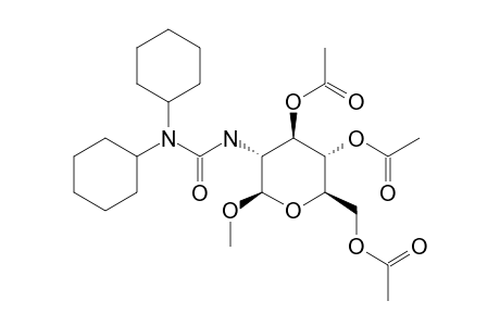 METHYL-3,4,6-TRI-O-ACETYL-2-DEOXY-2-DICYCLOHEXYLUREIDO-BETA-D-GLUCOPYRANOSIDE