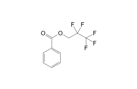 2,2,3,3,3-pentafluoropropyl benzoate