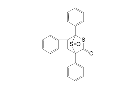 1,10-Diphenyl-11,13-dithiatetracyclo[8.2.1.0(2,9),0(3,8)]trideca-3,5,7-trien-12-one 13-oxide