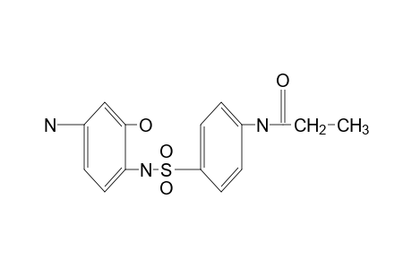 4'-[(4-amino-2-hydroxyphenyl)sulfamoyl]propionanilide