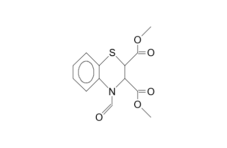 trans-2,3-Bis(methoxycarbonyl)-4-formyl-2,3-dihydro-1,4-benzothiazine