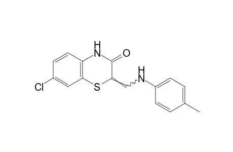 7-chloro-2-[(p-toluidino)methylene]-2H-1,4-benzothiazin-3(4H)-one