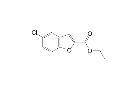 5-chloro-2-benzofurancarboxylic acid, ethyl ester