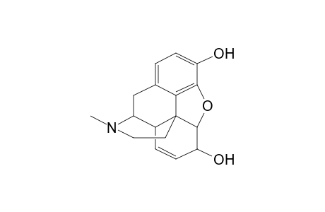 Morphinan-3,6-diol, 7,8-didehydro-4,5-epoxy-17-methyl- (5.alpha.,6.alpha.)-