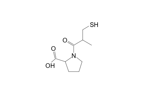 L-PROLINE, 1-(3-MERCAPTO-2-METHYL-1-OXOPROPYL)-, (S)-