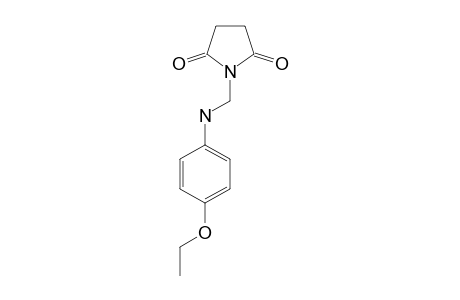 N-[(p-phenetidino)methyl]succinimide