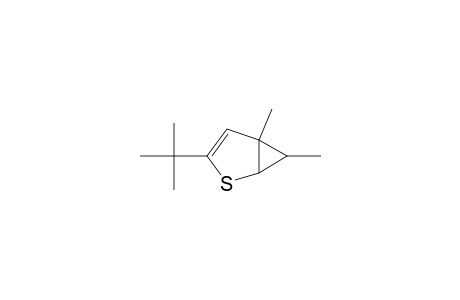 endo-3-(t-Butyl)-5,6-dimethyl-2-thiabicyclo[3.1.0]hex-3-ene