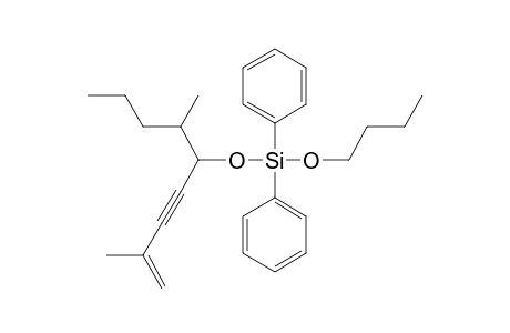 Silane, diphenyl(2,6-dimethylnon-1-en-3-yn-5-yloxy)butoxy-