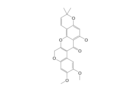 6a,12a-Dehydro-.alpha.-toxicarol