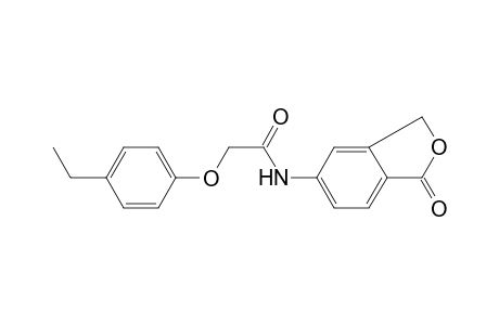 2-(4-Ethylphenoxy)-N-(1-ketophthalan-5-yl)acetamide