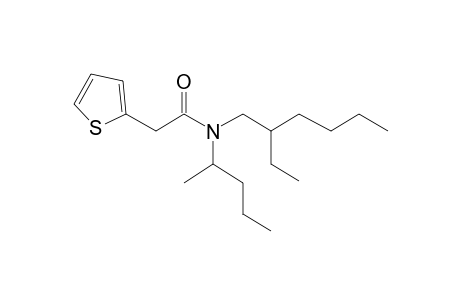 Acetamide, 2-(2-thiophenyl)-N-(2-pentyl)-N-(2-ethylhexyl)-