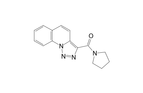 [1,2,3]triazolo[1,5-a]quinolin-3-yl(pyrrolidin-1-yl)methanone