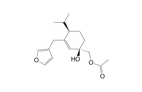 [(1R,4R)-3-(3-furylmethyl)-1-hydroxy-4-isopropyl-cyclohex-2-en-1-yl]methyl acetate