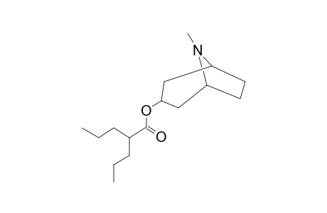 Pentanoic acid, 2-propyl-, 8-methyl-8-azabicyclo[3.2.1]oct-3-yl ester, endo-