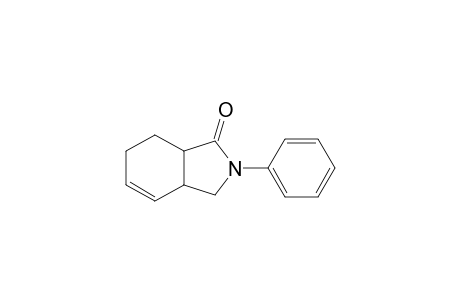 1H-Isoindol-1-one, 2,3,3a,6,7,7a-hexahydro-2-phenyl-, trans-(.+-.)-