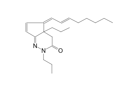 5A(ALPHA,BETA)-PROPYL-5-(2E-OCTENYLIDENE)-2A,5A(ALPHA,BETA)-CYCLOPENT-3-ENO[C]-6H-1-PROPYLPYRIDAZIN-7-ONE