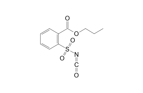 Benzoic acid, 2-(isocyanatosulfonyl)-, propyl ester